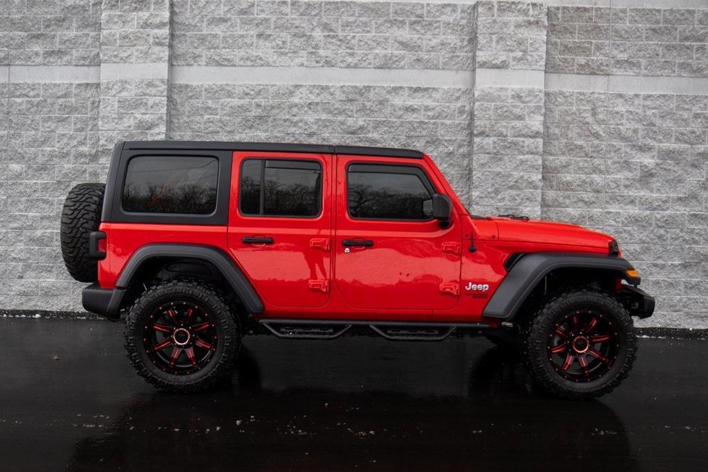 used 2019 Jeep Wrangler Unlimited car, priced at $26,989