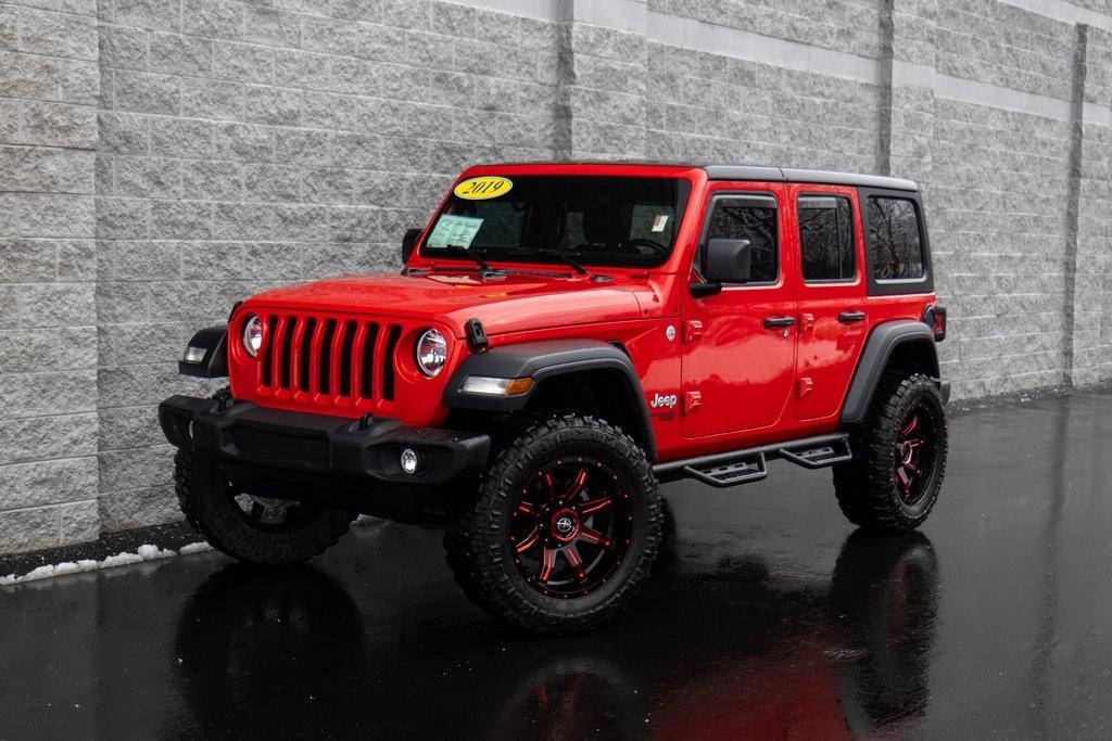 used 2019 Jeep Wrangler Unlimited car, priced at $26,989