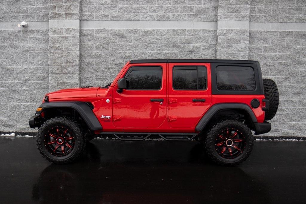 used 2019 Jeep Wrangler Unlimited car, priced at $26,989