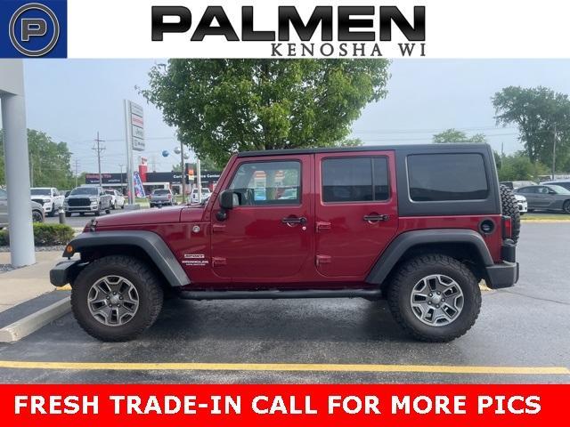 used 2013 Jeep Wrangler Unlimited car, priced at $18,998