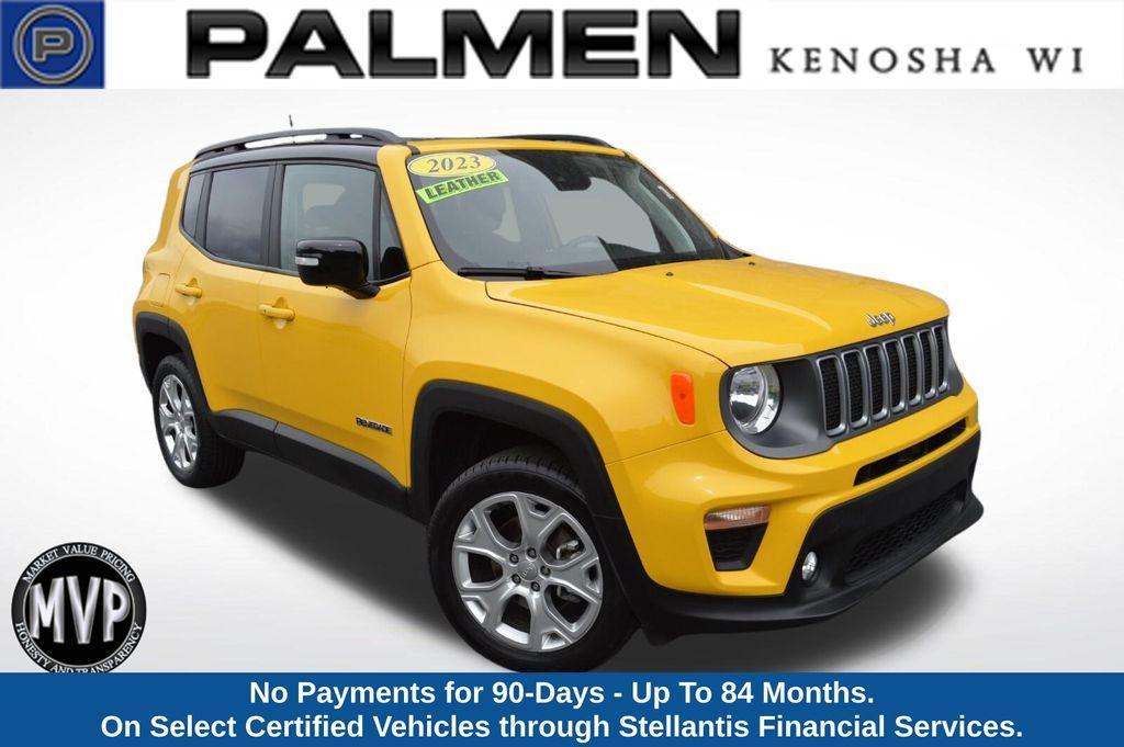 used 2023 Jeep Renegade car, priced at $24,690