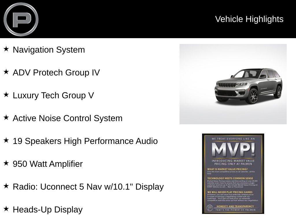 new 2025 Jeep Grand Cherokee car, priced at $66,124