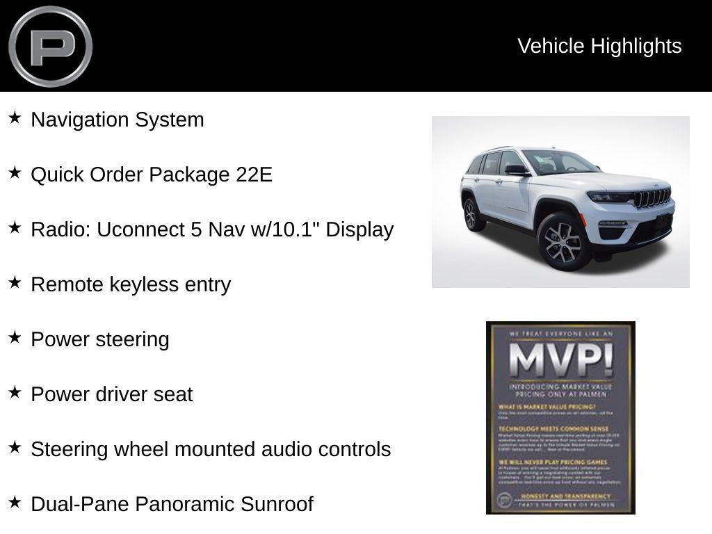 new 2025 Jeep Grand Cherokee car, priced at $49,415
