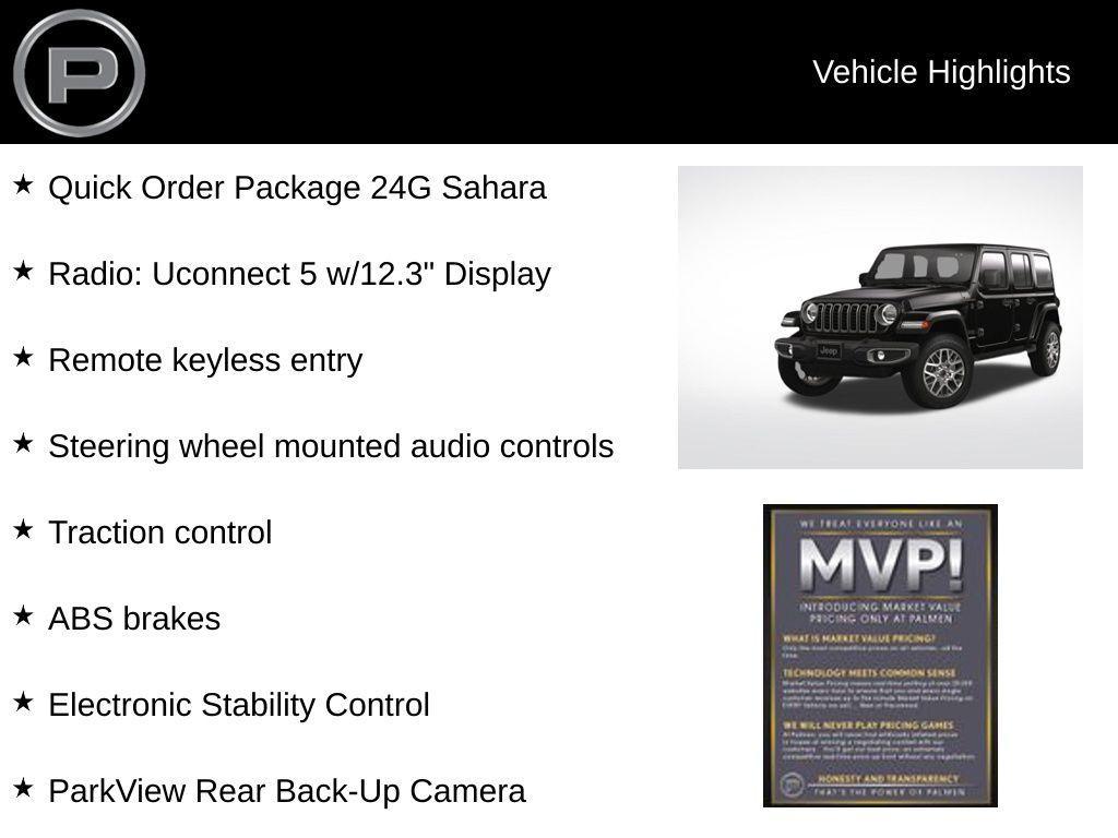 new 2025 Jeep Wrangler car, priced at $56,115