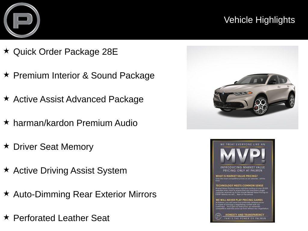 new 2024 Alfa Romeo Tonale car, priced at $52,061