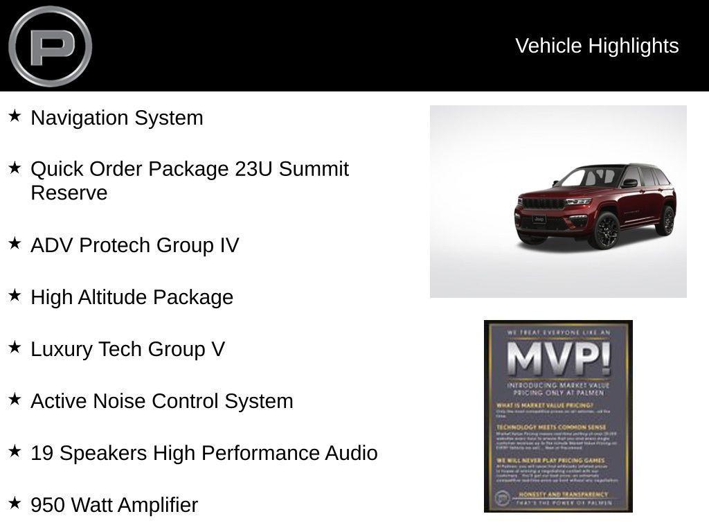 new 2025 Jeep Grand Cherokee car, priced at $70,725