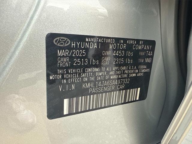 new 2025 Hyundai Sonata car, priced at $33,048