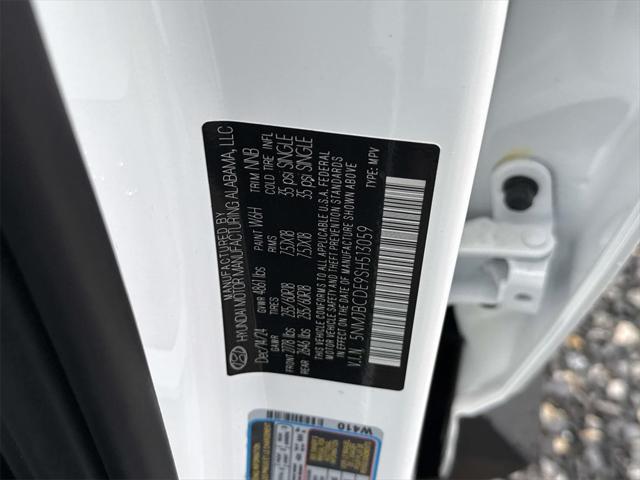 new 2025 Hyundai Tucson car, priced at $34,684