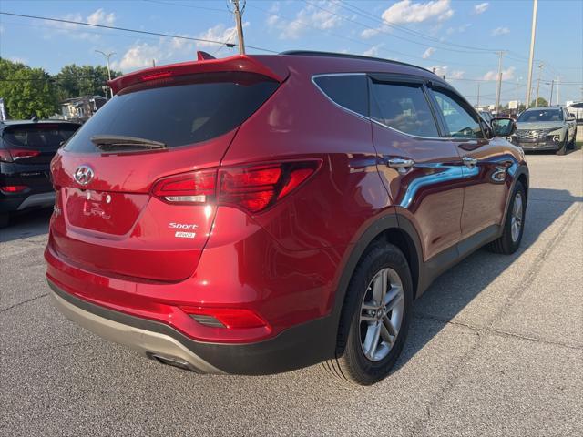 used 2018 Hyundai Santa Fe Sport car, priced at $15,336