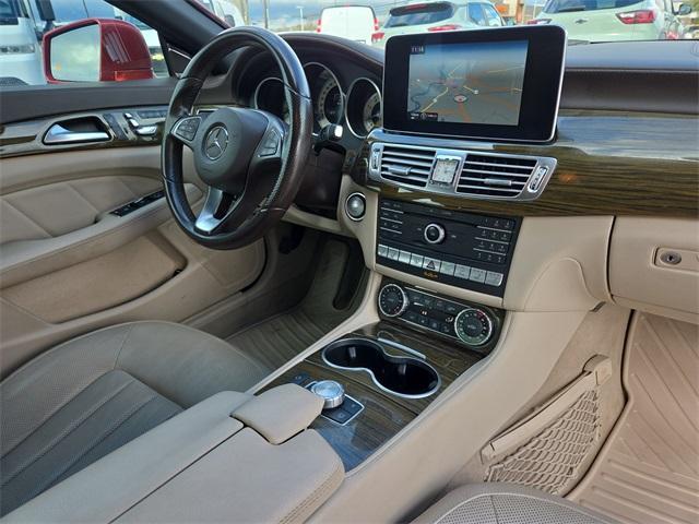 used 2015 Mercedes-Benz CLS-Class car, priced at $17,900