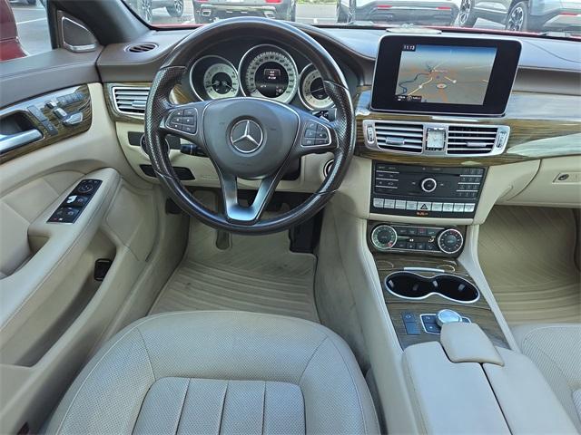 used 2015 Mercedes-Benz CLS-Class car, priced at $17,900
