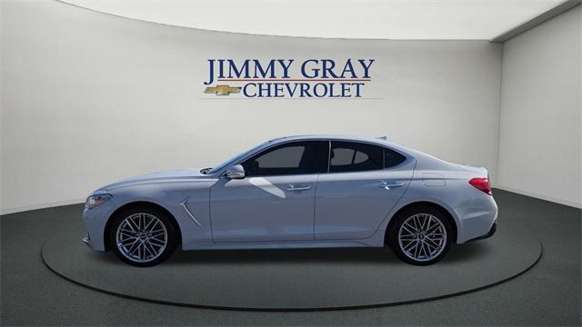 used 2021 Genesis G70 car, priced at $22,500