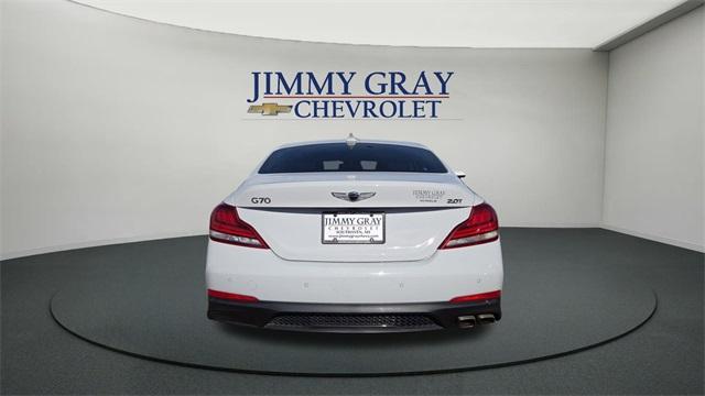 used 2021 Genesis G70 car, priced at $22,500