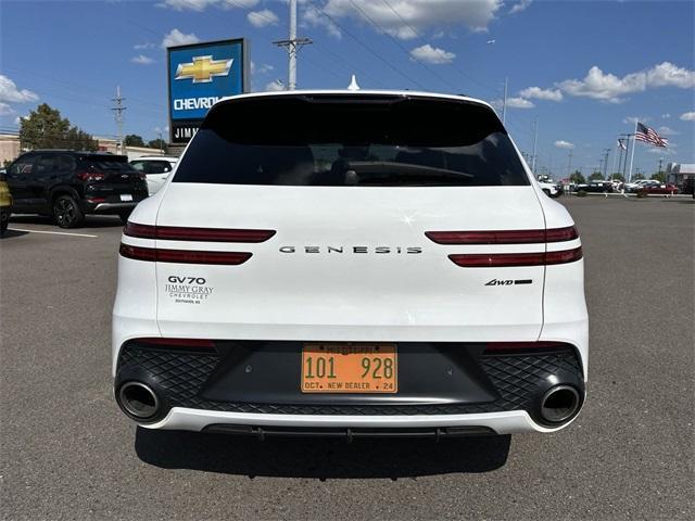 used 2022 Genesis GV70 car, priced at $39,500