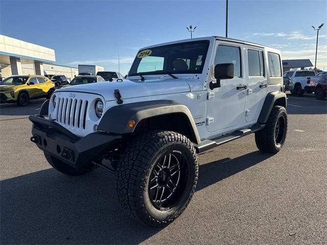 used 2014 Jeep Wrangler Unlimited car, priced at $19,900