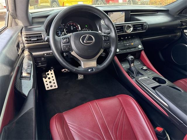 used 2015 Lexus RC F car, priced at $39,900