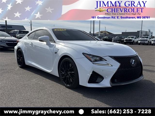 used 2015 Lexus RC F car, priced at $39,900