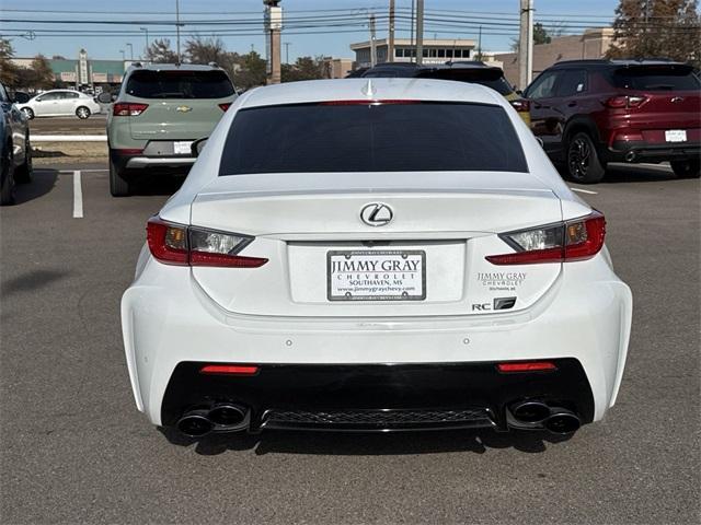 used 2015 Lexus RC F car, priced at $39,900