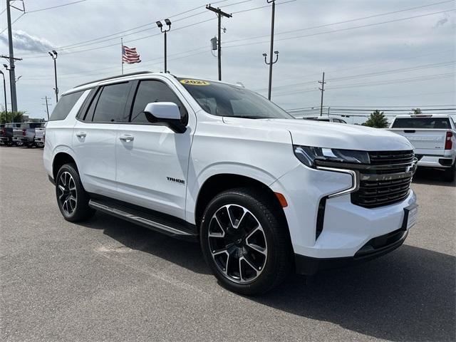 used 2021 Chevrolet Tahoe car, priced at $55,000