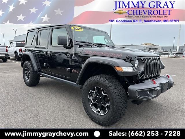 used 2023 Jeep Wrangler car, priced at $39,500