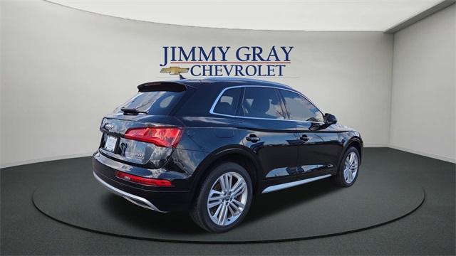 used 2018 Audi Q5 car, priced at $21,500