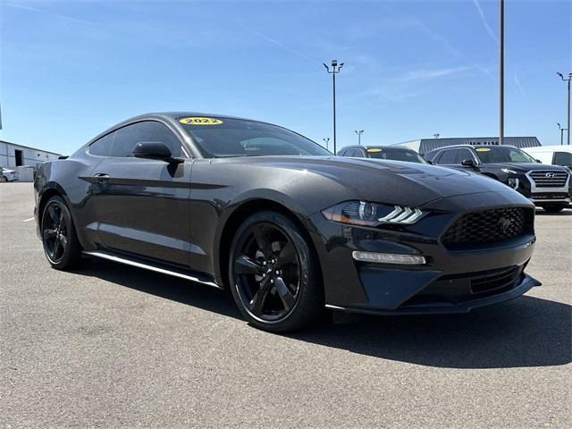 used 2022 Ford Mustang car, priced at $30,500