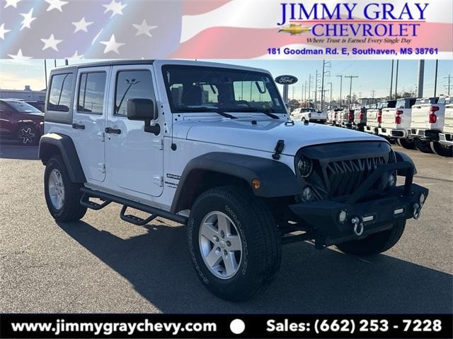 used 2018 Jeep Wrangler JK Unlimited car, priced at $26,500