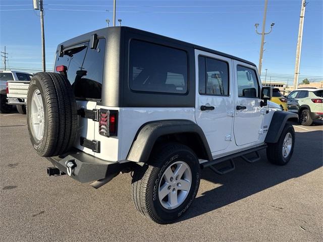 used 2018 Jeep Wrangler JK Unlimited car, priced at $26,500