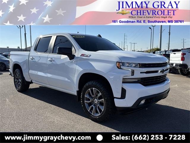 used 2021 Chevrolet Silverado 1500 car, priced at $37,500