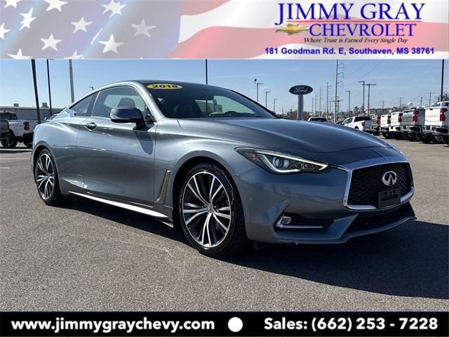 used 2018 INFINITI Q60 car, priced at $21,545