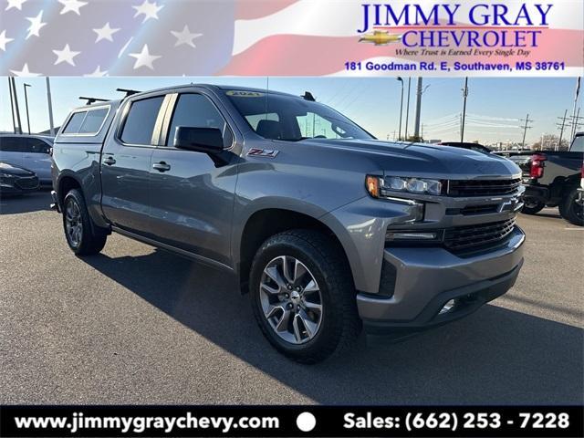 used 2021 Chevrolet Silverado 1500 car, priced at $34,800