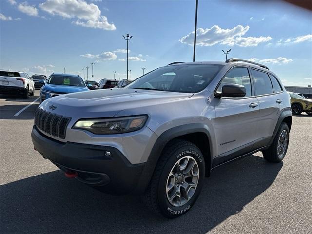 used 2021 Jeep Cherokee car, priced at $23,000