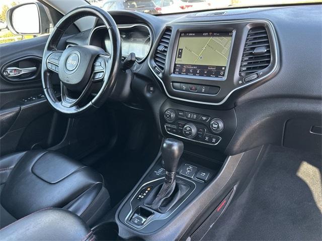 used 2021 Jeep Cherokee car, priced at $23,000