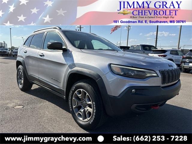 used 2021 Jeep Cherokee car, priced at $23,000