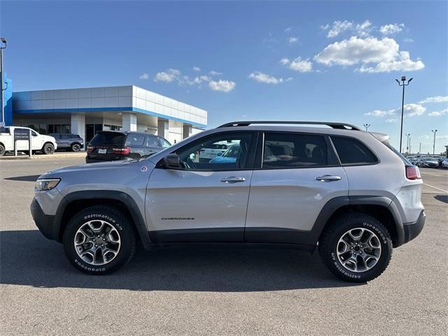 used 2021 Jeep Cherokee car, priced at $23,000