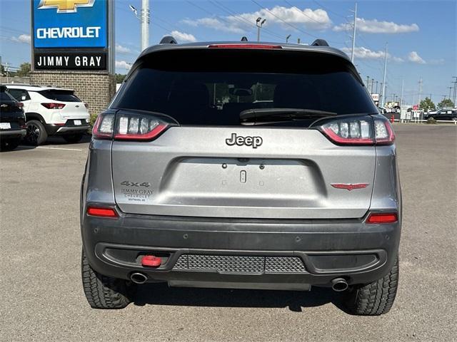 used 2021 Jeep Cherokee car, priced at $23,000