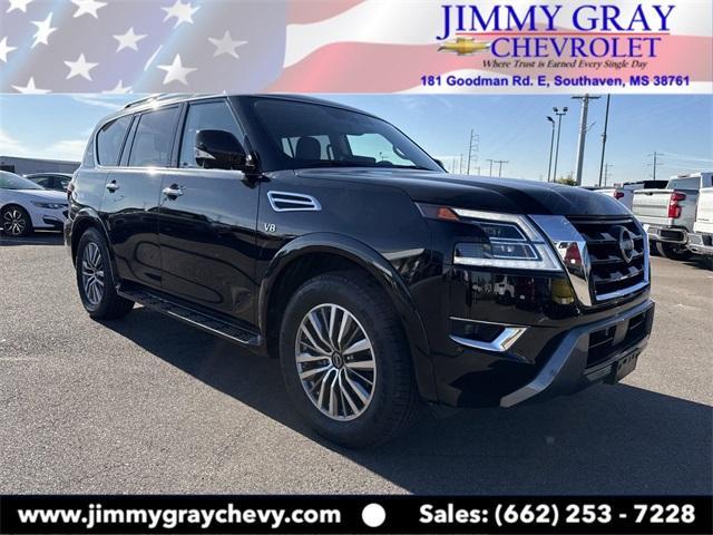 used 2022 Nissan Armada car, priced at $37,500