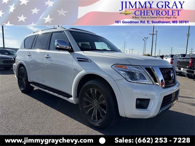 used 2020 Nissan Armada car, priced at $24,500