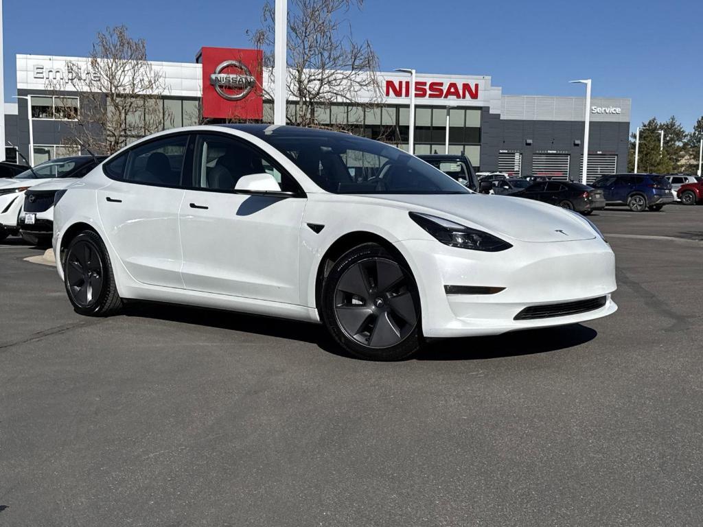 used 2023 Tesla Model 3 car, priced at $27,598