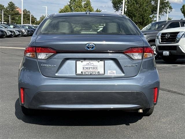 used 2022 Toyota Corolla Hybrid car, priced at $25,131