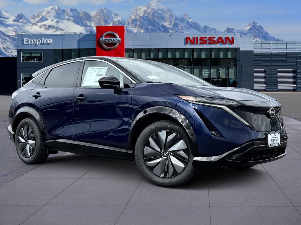 new 2025 Nissan ARIYA car, priced at $41,855
