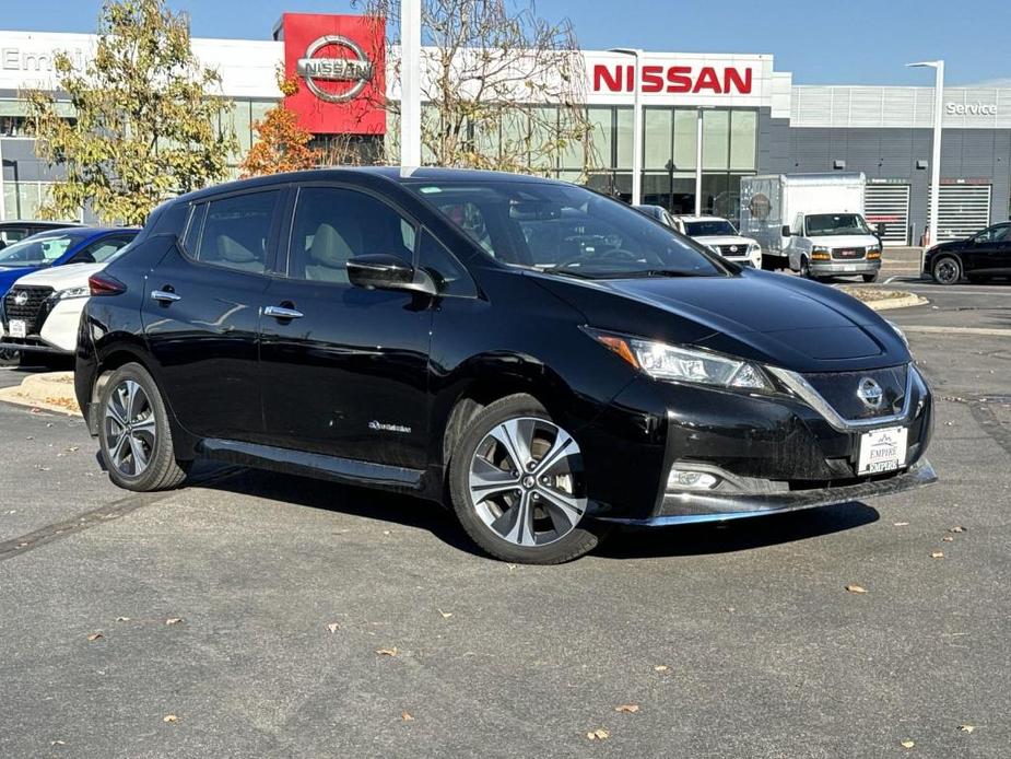 used 2019 Nissan Leaf car, priced at $16,446