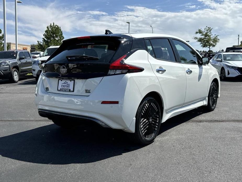 new 2025 Nissan Leaf car, priced at $38,970