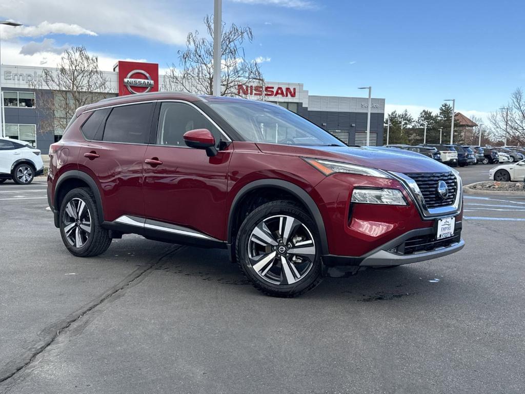 used 2021 Nissan Rogue car, priced at $24,598