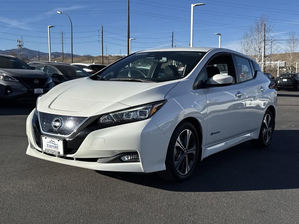 used 2018 Nissan Leaf car, priced at $9,587