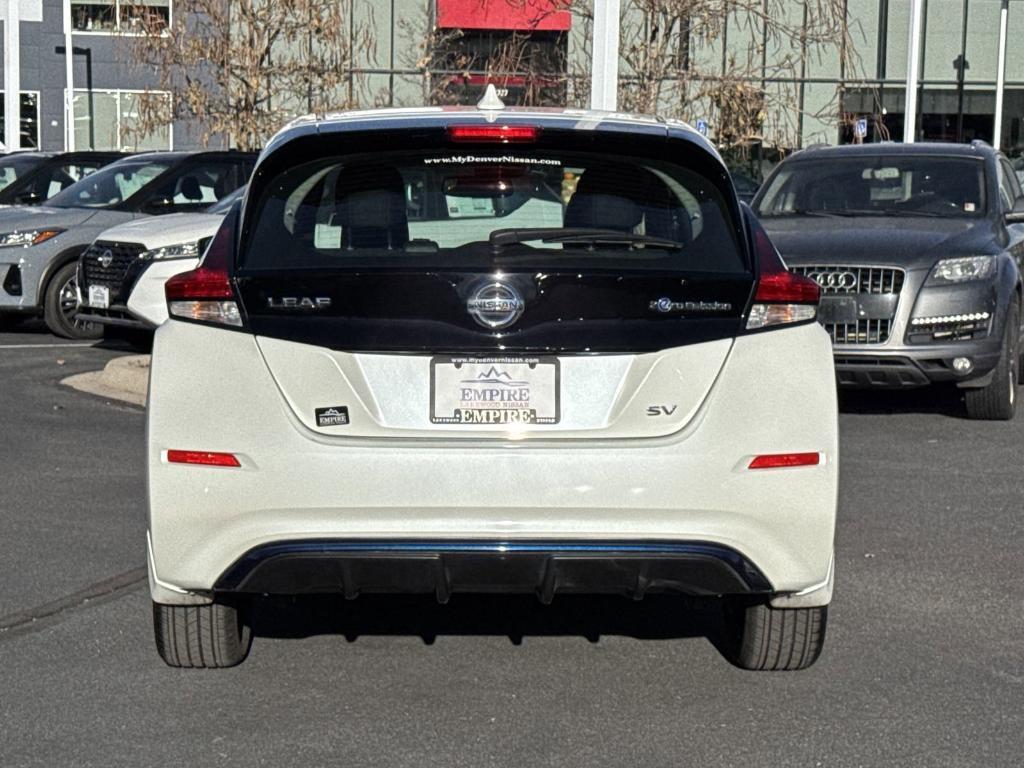 used 2018 Nissan Leaf car, priced at $9,587