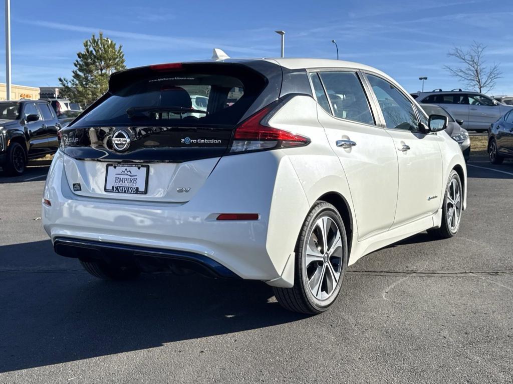 used 2018 Nissan Leaf car, priced at $9,587