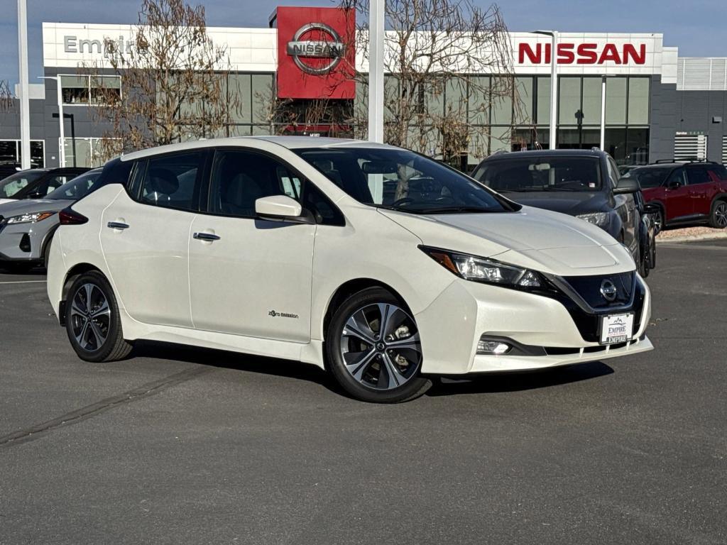 used 2018 Nissan Leaf car, priced at $9,587