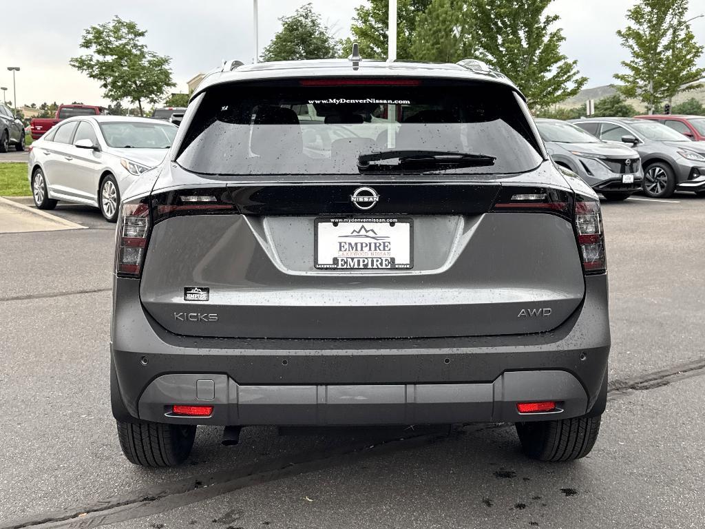 new 2025 Nissan Kicks car, priced at $27,600