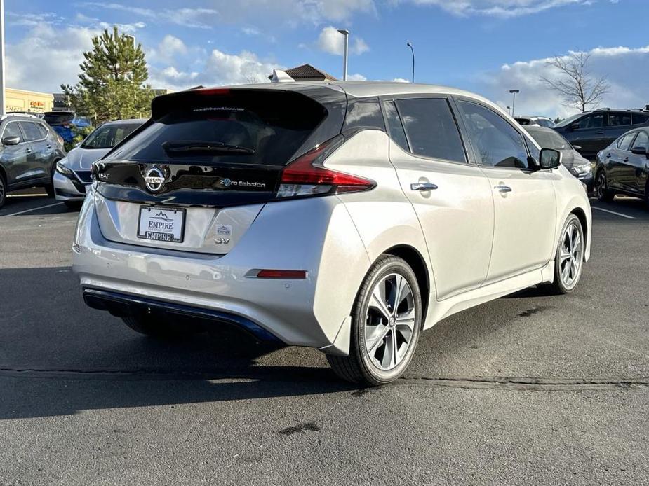 used 2021 Nissan Leaf car, priced at $14,598